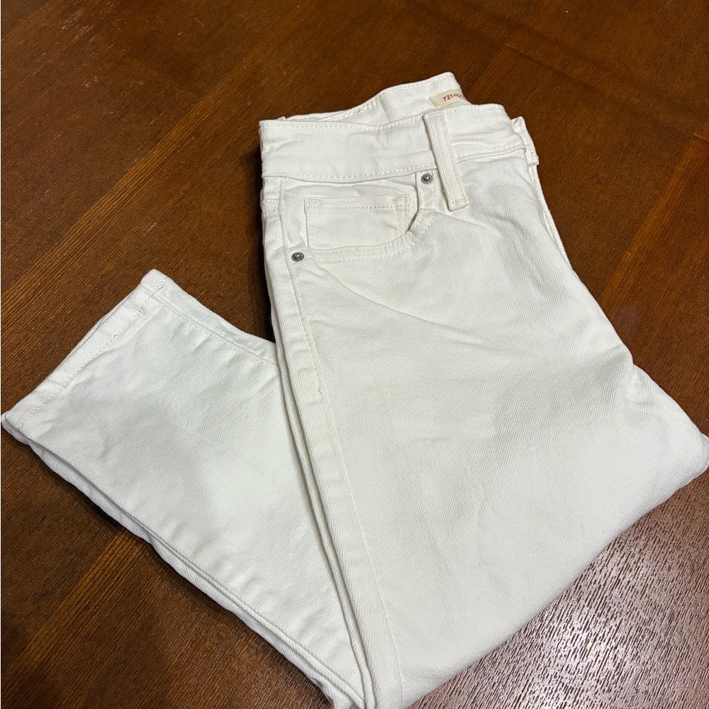 Levi's Women's White Skinny Jeans